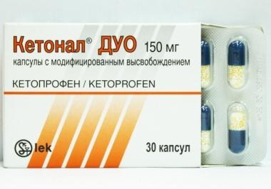 Ketonal 50 mg tvrde kapsule