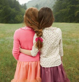 přátelství mezi dívkami