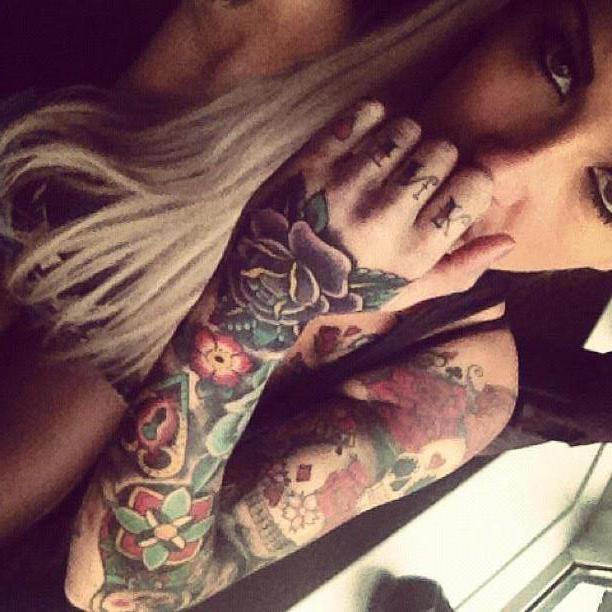 tetování - rukáv
