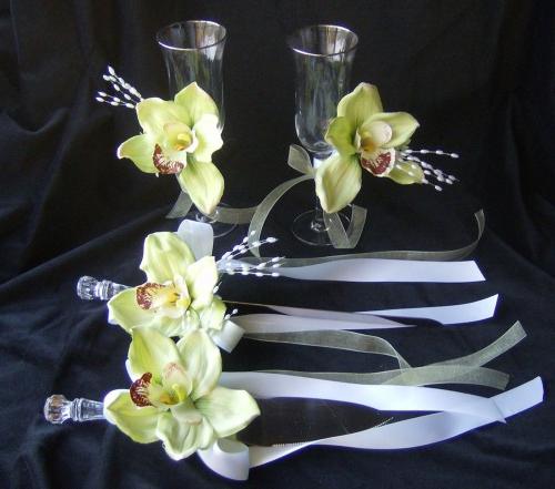как да декорирате сватбени чаши