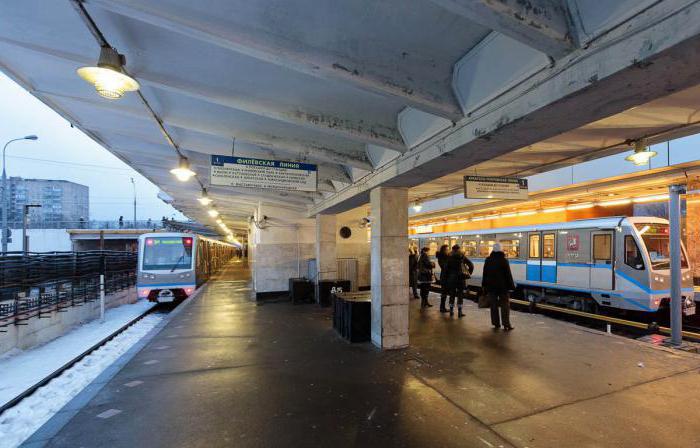Реконструкција линије подземне железнице Филевскаиа