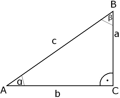 90-stopinjski trikotnik