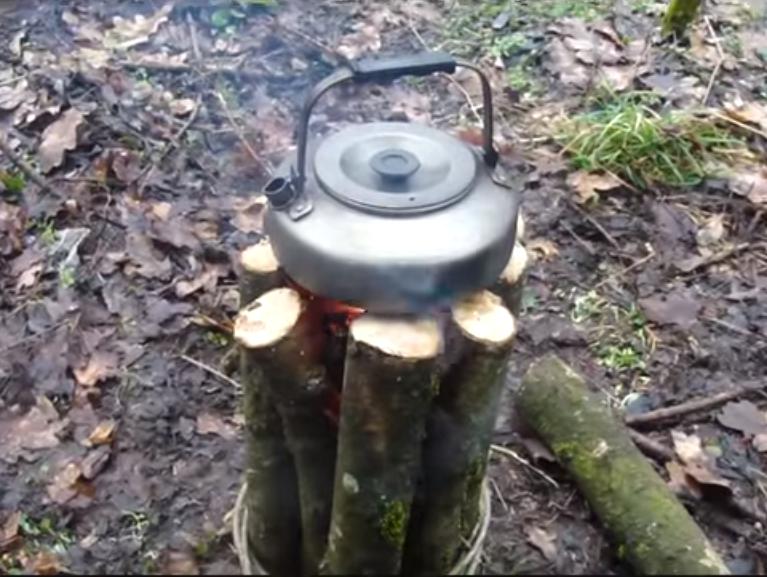 Tanka Log Candle