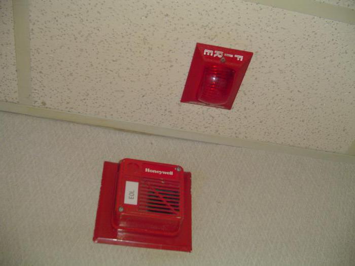 standardi za načrtovanje požarnega alarma
