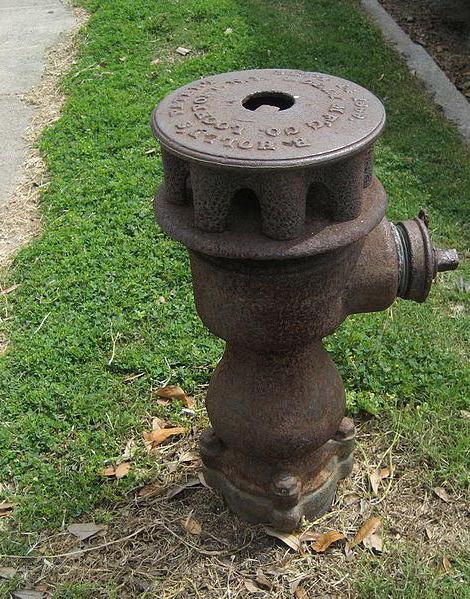 značka protipožární hydrant
