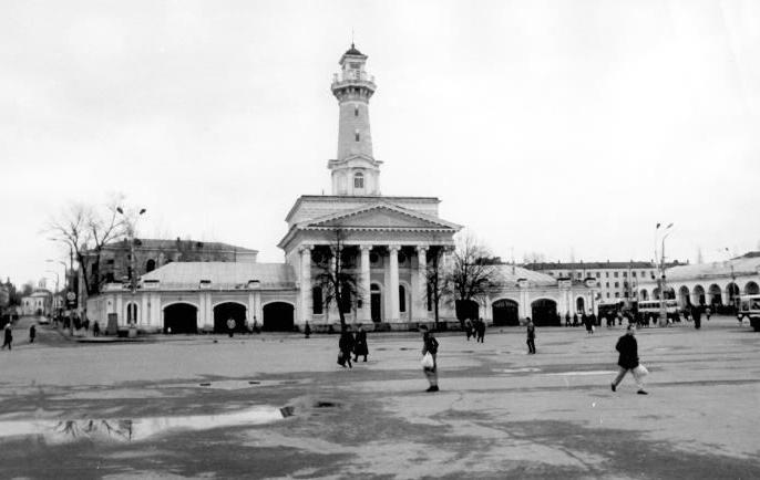 wieża strażnicza w starych zdjęciach Kostroma