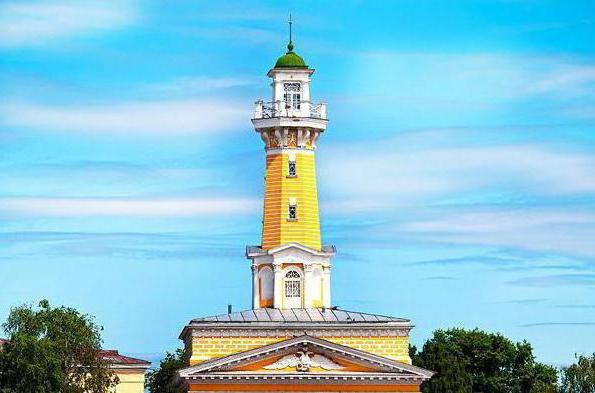 Kostroma požární věž na fotce