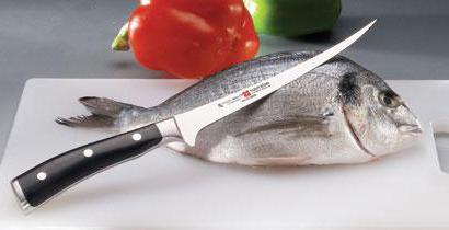 coltello per filetto di pesce