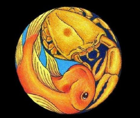 женски рак и съвместимост на мъжките риби в брака