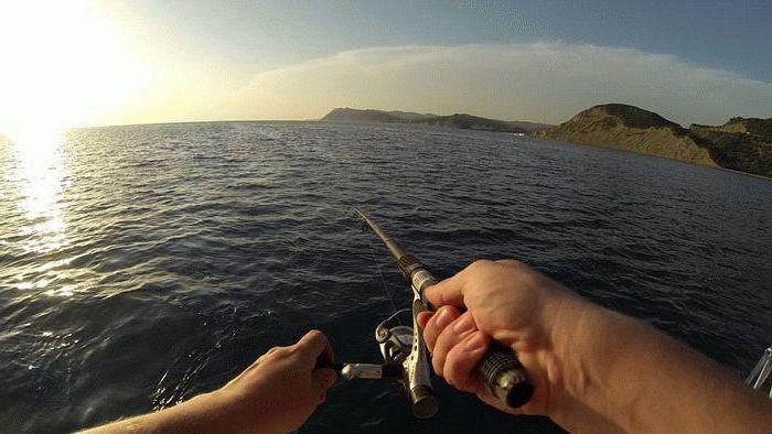 Pesca in mare a Anapa