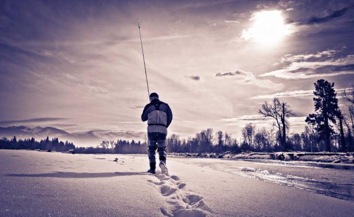 zimski ribolov v Mogilevu
