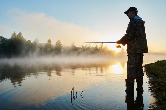 pesca sul Volga nella regione di Tver