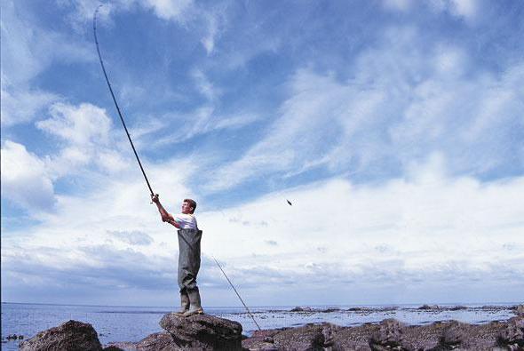 Rybářské tyče pro dlouhé odlévání