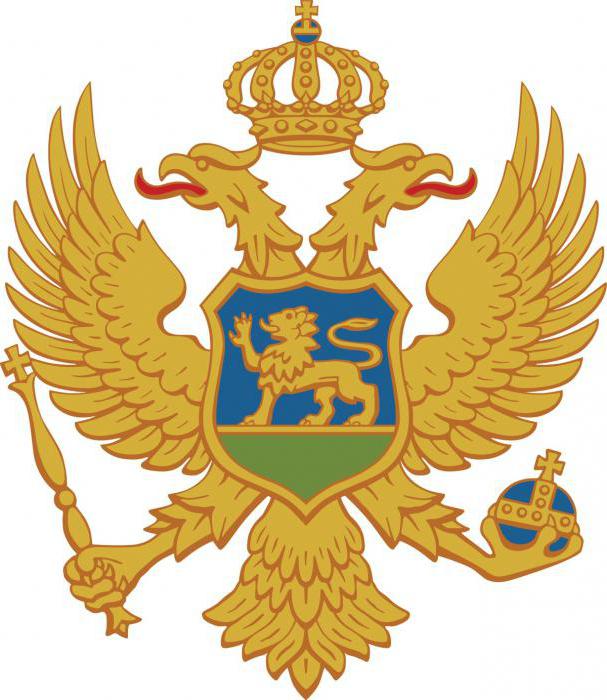 emblema del montenegro