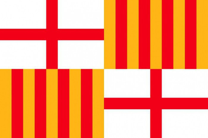 Barcelona vlajky