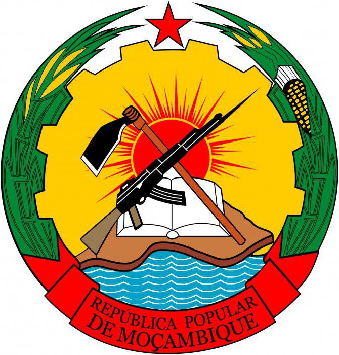 Flaga Mozambiku Opis