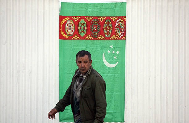 Флаг на Туркменистан