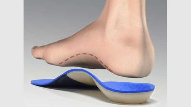 ortopedické vložky pro ploché nohy