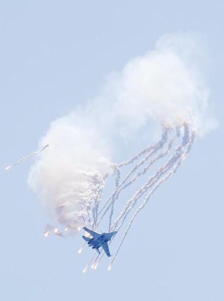 falcons piloti della squadra acrobatica della russia