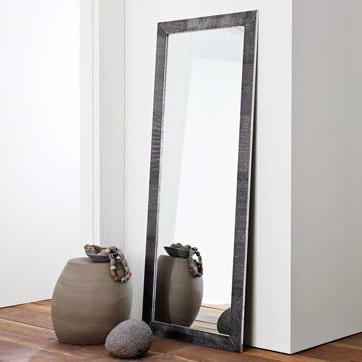 dřevěné podlahové zrcadla