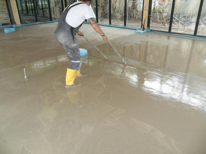 cementová malta pro rozměry podlahových podlah