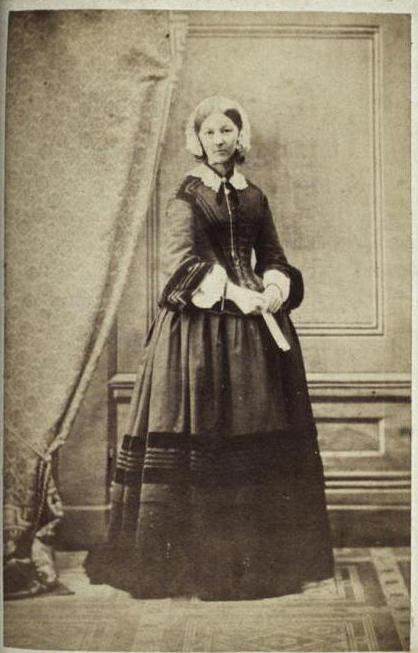 Florence Nightingale životopis v angličtině