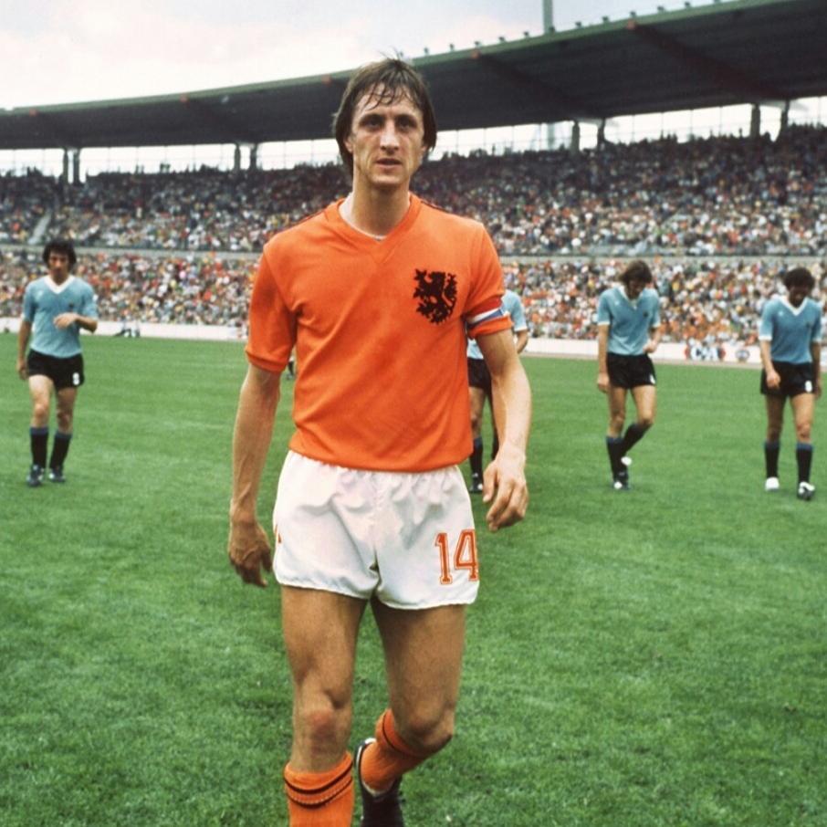 Johan Cruyff 1974 Vice Campione della Coppa del Mondo