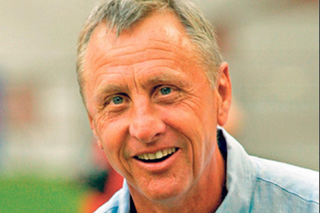 Johan Cruyff è il leggendario allenatore del Barcellona
