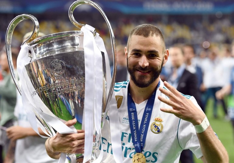 Benzema in Champions League