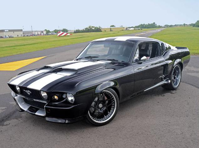ford mustang shelby gt 500 1967 dane techniczne
