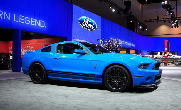 ford mustang shelby gt 500 features