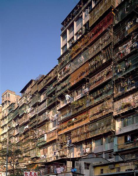 populace pevnosti Kowloon