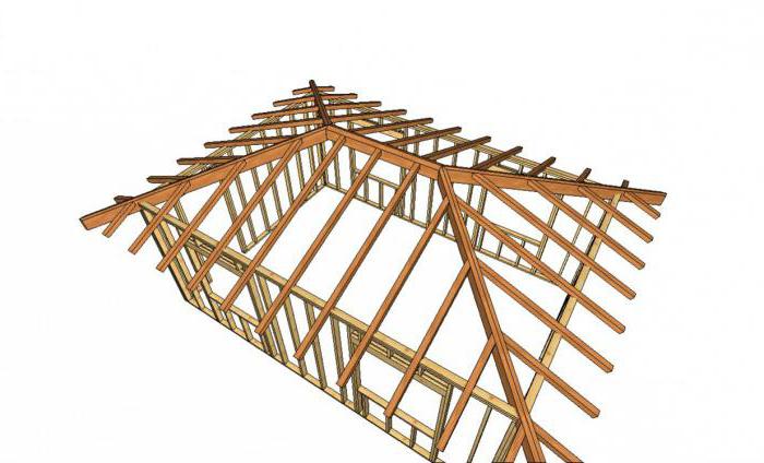 calcolo del tetto a quattro lati