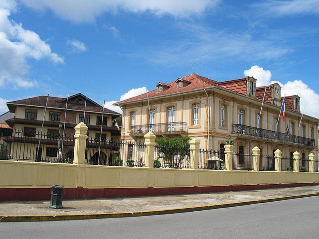 hlavním městě francouzské Guyany