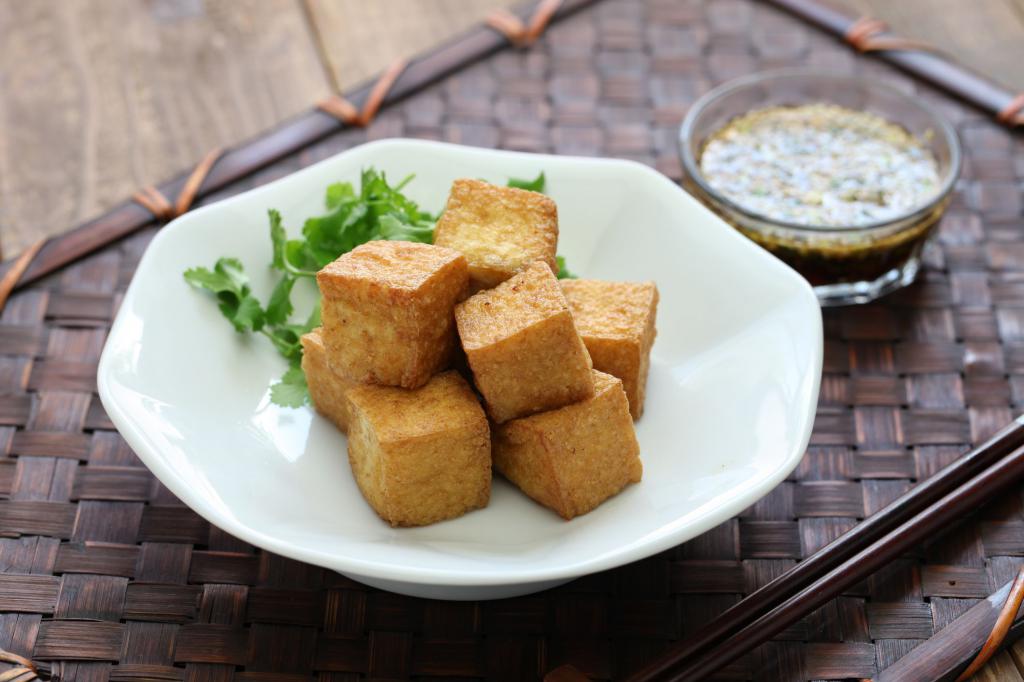 smažený tofu