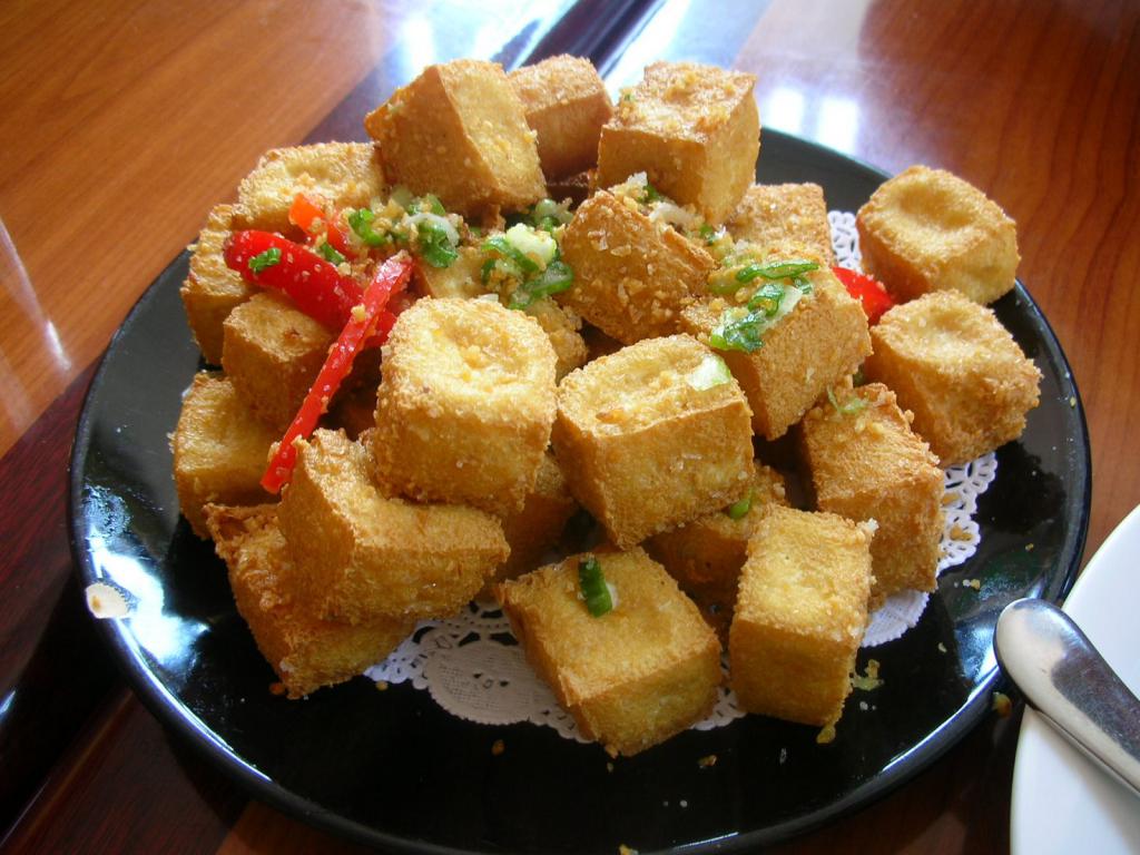 smažený tofu