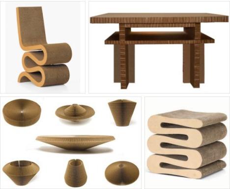 мебели от картон