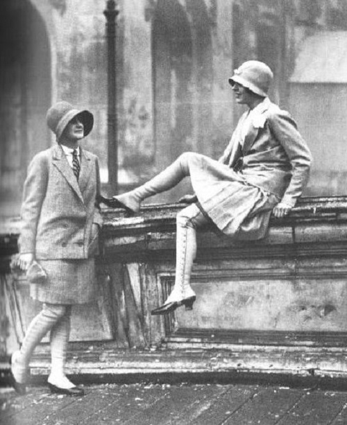 Moda na getry 1928