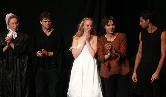 Nello spettacolo "Romeo e Giulietta", Galina Bob ha interpretato il ruolo di Giulietta