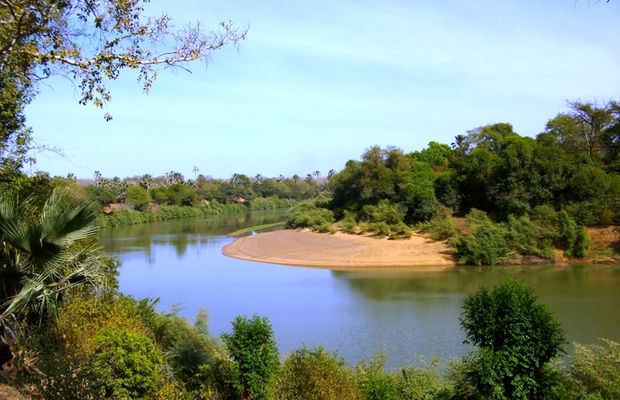Gdzie jest rzeka Gambia