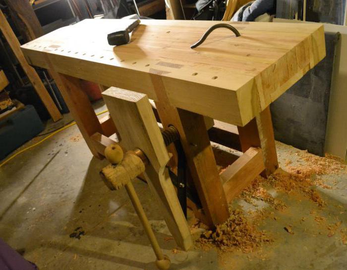 Radni stol napravi sam u veličinama garaže