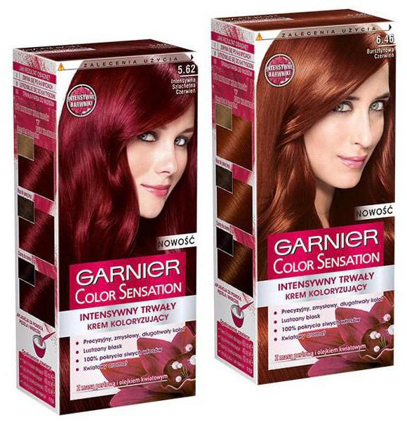 Garnier краска для волос color sensation 4 60 богатый красный