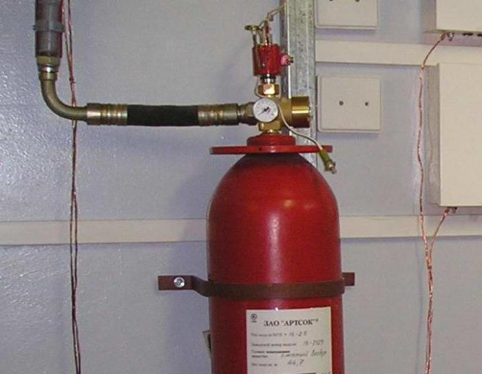 zařízení pro hašení plynů