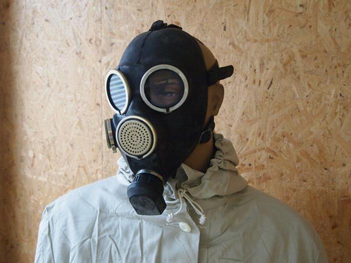 Plynová maska ​​na civilní filtrování GP-7