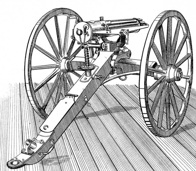 Gatling автомат 1862