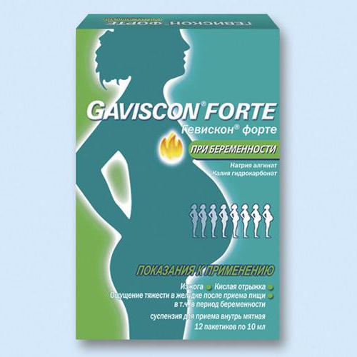gaviscon forte по време на бременност
