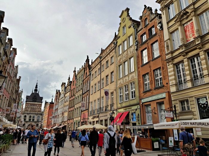 Gdaňsk atrakcí starého města