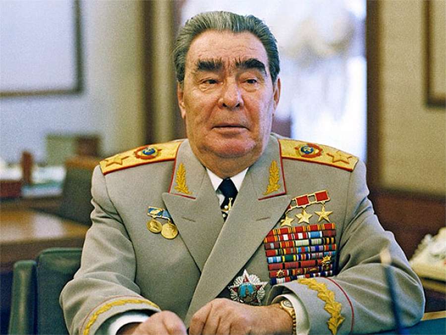 Segretario generale dell'URSS: L.I.  Breznev