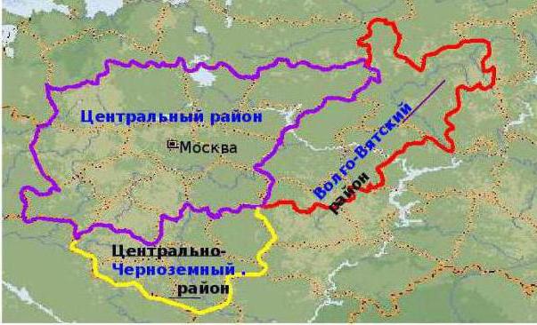 geografických oblastí Ruska