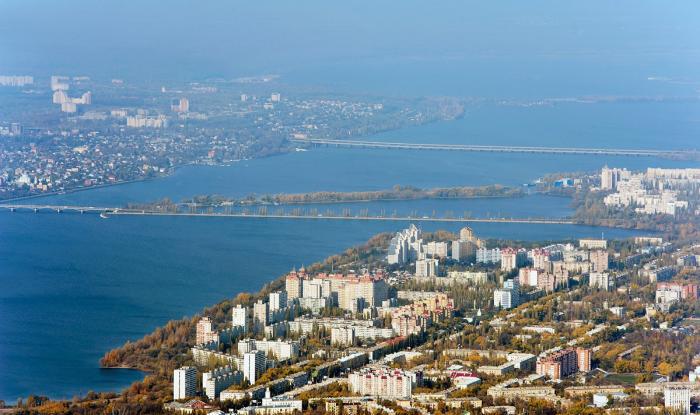 pogled na grad Voronež i rijeku